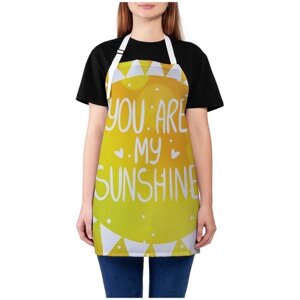 Фартук женский для готовки JoyArty "Ты солнечный свет", универсальный размер