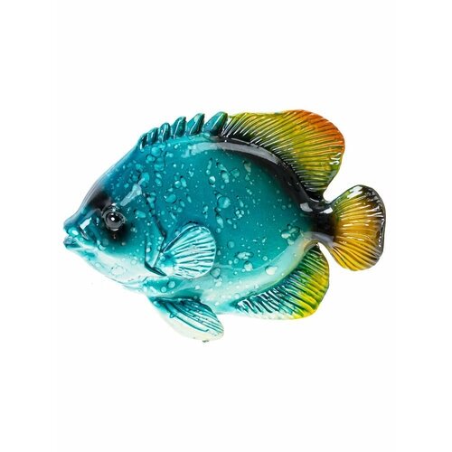Фигурка декоративная Remecoclub Рыба из полимера, 6,5x9,5x4,5 см