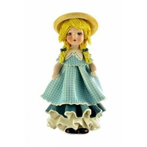 Фигурка Кукла в зеленом платье h15 см Zampiva 00018