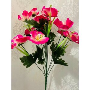 Искусственные цветы (букет альстромерии розовый цвет)