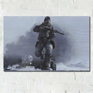 Картина интерьерная на дереве Call of Duty Infinite Warfare - 15009