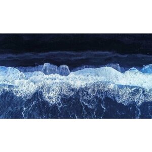 Картина на холсте 110x60 LinxOne "Океан море вода природа" интерьерная для дома / на стену / на кухню / с подрамником