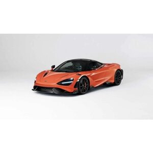 Картина на холсте 60x110 Альянс Лес "Автомобиль McLaren 765LT 2020" на подрамнике / интерьер/ декор