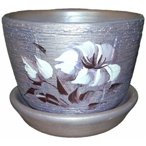 Керамический горшок для цветов "Гинура" 11 см