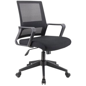 Компьютерное кресло Everprof Simple для оператора, обивка: сетка/текстиль, цвет: черный