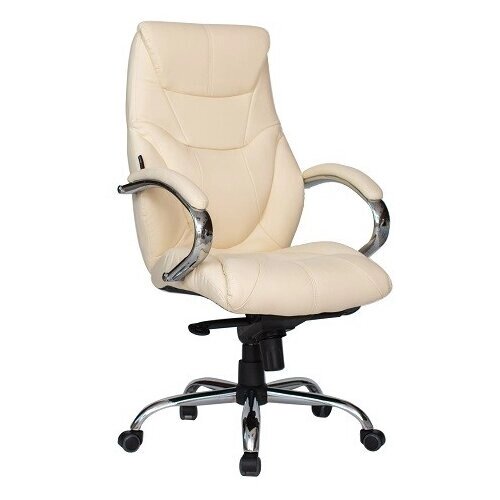 Компьютерное кресло Хорошие кресла Vegard для руководителя, обивка: искусственная кожа, цвет: beige