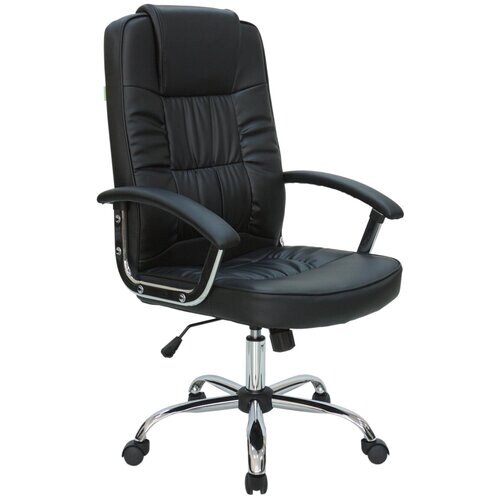 Компьютерное кресло Riva RCH 9082-2 для руководителя, обивка: искусственная кожа, цвет: черный
