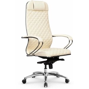 Компьютерное офисное кресло Metta Samurai КL-1.04 C-Edition MPES Молочное