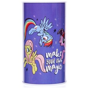 Копилка для денег детская My Little Pony "Make your own magic", банка - копилка, размер 6,5 см х 12 см
