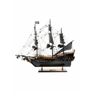 Корабль "Чёрная Жемчужина", сувенирный макет для декора и интерьера