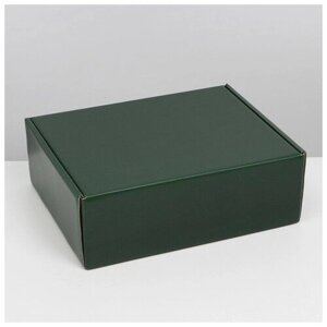 Коробка складная «Изумрудная», 27 х 21 х 9 см