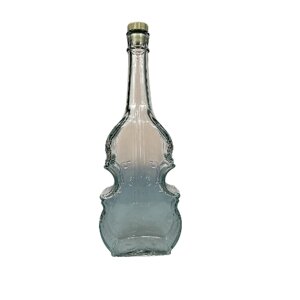 Красивая бутылка 750мл из стекла, графин для напитков