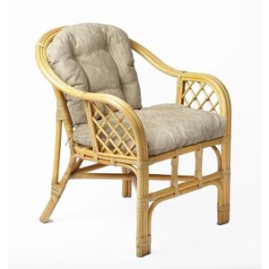Кресло из натурального ротанга Маркос, цвет мед