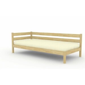Кровать тахта "Берёзка 21.1" левая, без покрытия, 70x200 см, ORTMEX