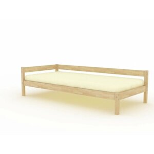 Кровать тахта "Берёзка 3.1" левая без покрытия, 160x190 см, ORTMEX