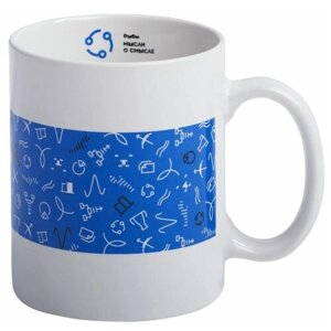 Кружка чашка для чая для кофе подарок знаки зодиака день рождения 360 мл Бизнес-зодиак Рыбы
