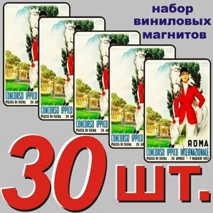 Магнит на холодильник "Италия" 30 шт.