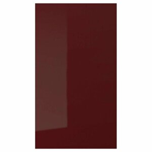 Мебельный фасад Фронтальная панель для посудомоечной машины, глянцевый темный красно-коричневый 45x80 см KALLARP 404.348.69