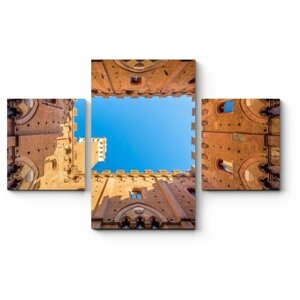 Модульная картина Башни Сиены, Италия100x65