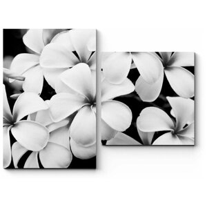 Модульная картина Лаконичные цветы 50x38