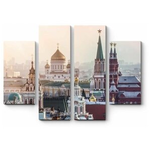 Модульная картина Великолепная Москва110x83