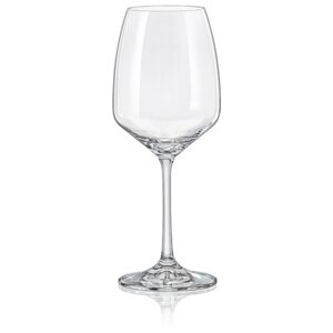 Набор бокалов Crystalex Giselle, для вина, 455 мл, 6 шт., прозрачный
