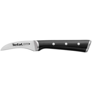 Набор ножей Tefal Ice force, лезвие: 7 см, черный
