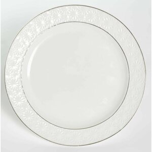 Набор тарелок 6 шт десертных обеденных 21 см на 6 персон Венера Грация Нежность, фарфор, мелкие закусочные