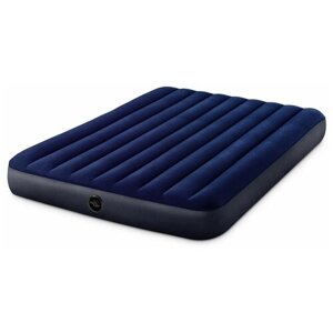 Надувной матрас Intex Classic Downy Airbed (64759), синий