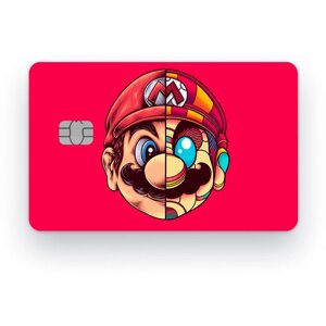 Наклейка для банковской карты ScreenTech, Игры, Марио №3