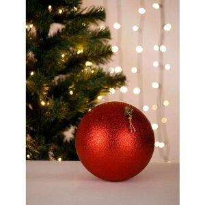 Новогодние игрушки на елку большой шар елочный 20 см