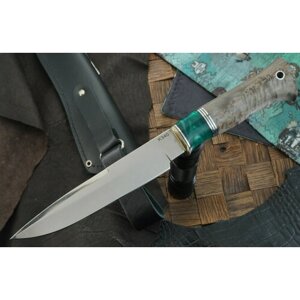 Нож Антарес Берш, сталь К340, рукоять акрил, стабилизированное дерево