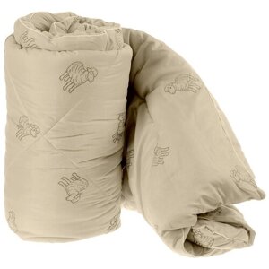 Одеяло Легкие сны Золотое руно, теплое, 140 х 205 см, разноцветный