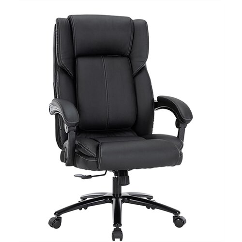 Офисное кресло Chairman CH415 экокожа, черный (7145939)
