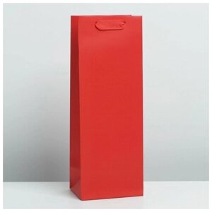 Пакет под бутылку «Красный», 13 x 36 x 10 см