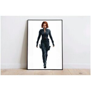 Плакат Чёрная вдова Black Widow / Плакат на стену 33х48 см / Постер формата А3+Без рамы