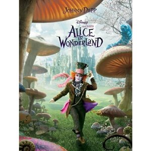 Плакат, постер на бумаге Alice in Wonderland/Алиса в Стране Чудес/комиксы/мультфильмы. Размер 21 х 30 см