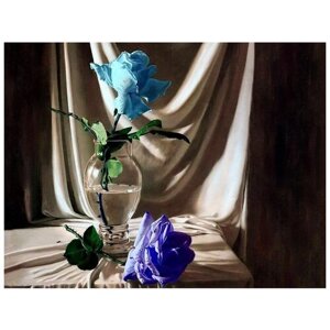 Репродукция на холсте Розы (Roses)45 Антонов Алексей 39см. x 30см.