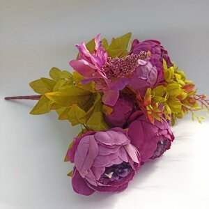 "Роскошные Пионы"искусственные цветы, 45см