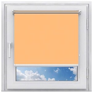 Рулонная штора Эко оранжевый 100х180 см