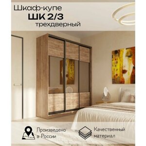 Шкаф Купе ШК2/3 двухдверный