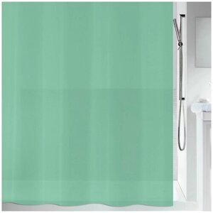 Штора для ванной Spirella BIO green, 180х200см, цвет зеленый