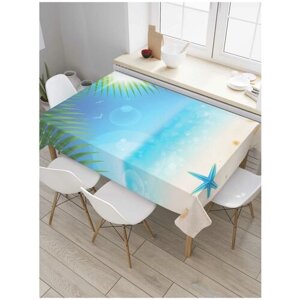 Скатерть прямоугольная JoyArty на кухонный стол "Солнечная мечта" из оксфорда, 180x145 см