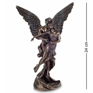 Статуэтка Veronese "Ангел и девушка"bronze) WS-174
