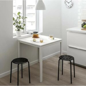 Стол белый кухонный, обеденный , письменный, офисный в стиле лофт 7575 СМ IKEA MELLTORP (икеа мельторп)