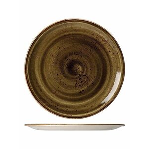 Тарелка пирожковая Steelite Craft Brown круглая, 15 см