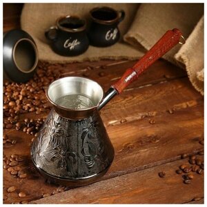 Турка для кофе медная «Ромашка», 0,75 л 1069144