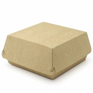 Упаковка для бургеров L Крафт, картон L 411-003 (50 шт/упак, 300 шт/кор)