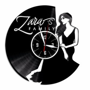 Zara - настенные часы из виниловой пластинки