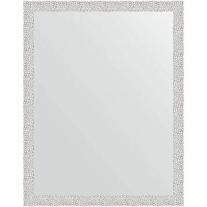 Зеркало Evoform Definite 91х71 BY 3258 в багетной раме - Чеканка белая 46 мм